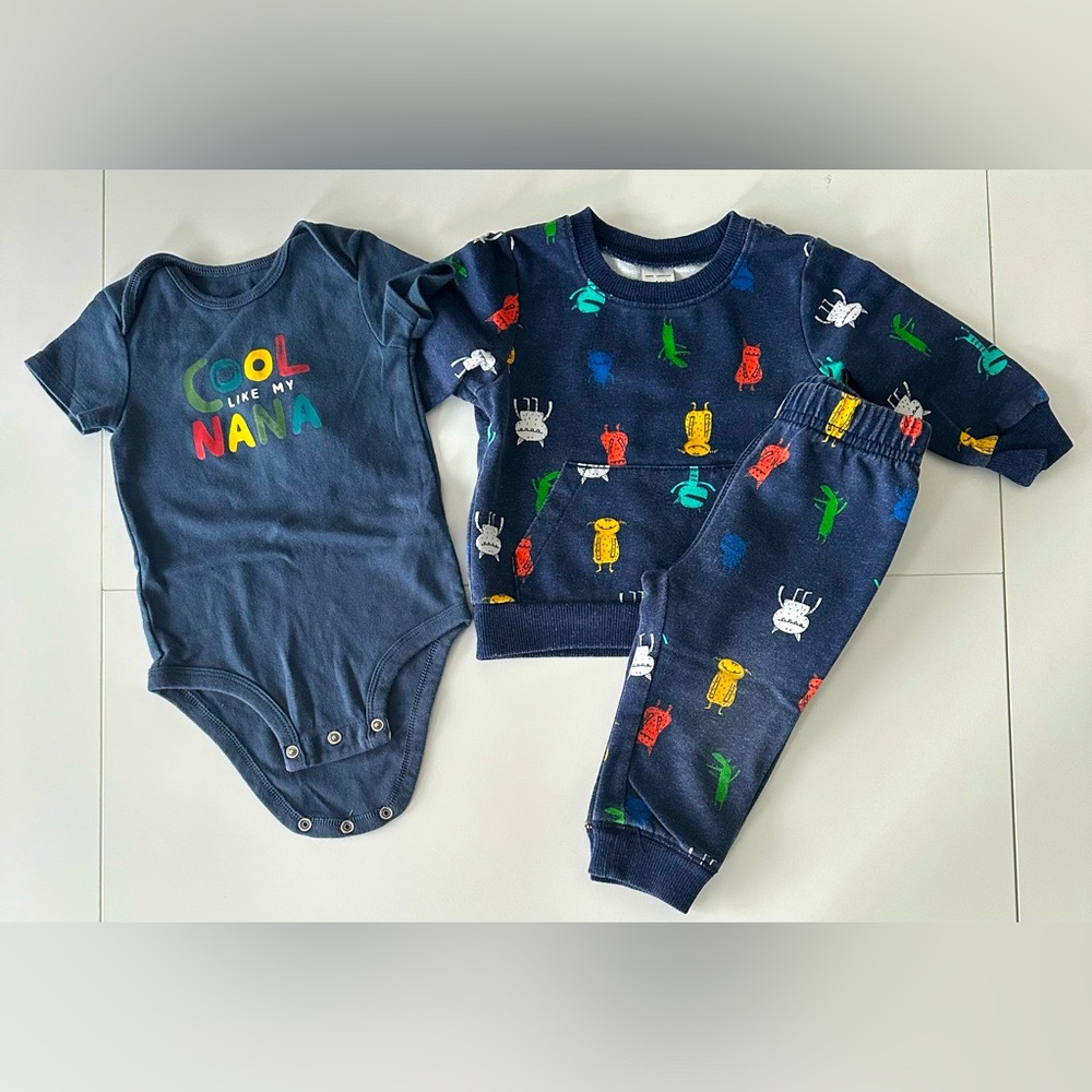 Colorful Baby Outfit Set